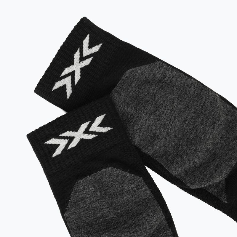 Skisocken X-Socks Ski Discover Otc x black/light grey 3