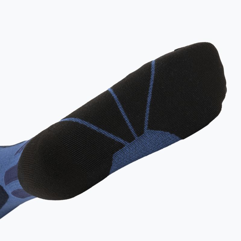 Skisocken X-Socks Ski Discover Otc blue blossom/marine 4