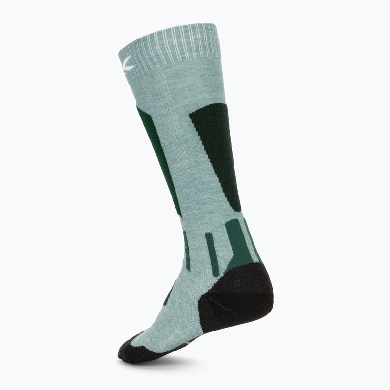 Skisocken Damen X-Socks Ski Discover Otc sage green/english lawn 2