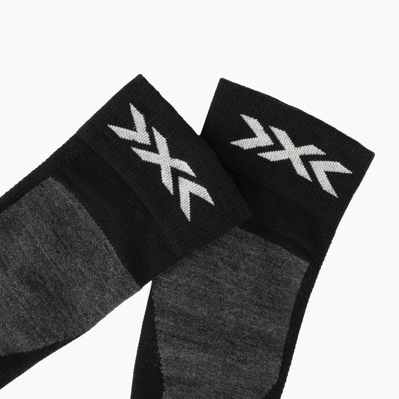 Snowboardsocken X-Socks Snowboard Discover Otc x black/light grey 3