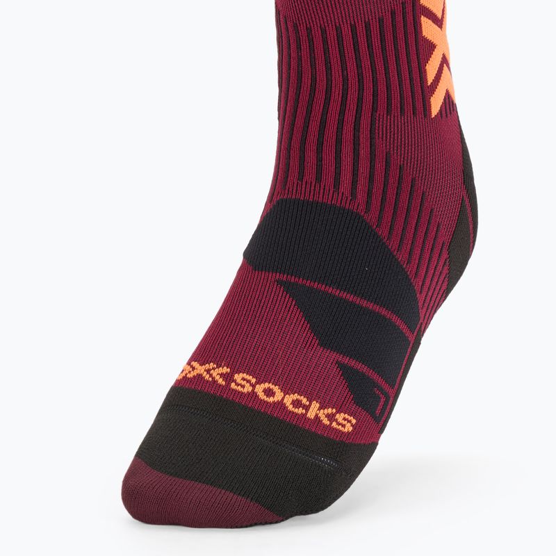 X-Socks Ski Perform Otc Düne rot/orange Skisocken