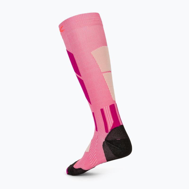 Skisocken X-Socks Ski Perform Otc light pink/light sand 2