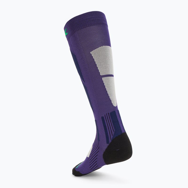 Skisocken Damen X-Socks Ski Perform Otc deep purple/light sand 2