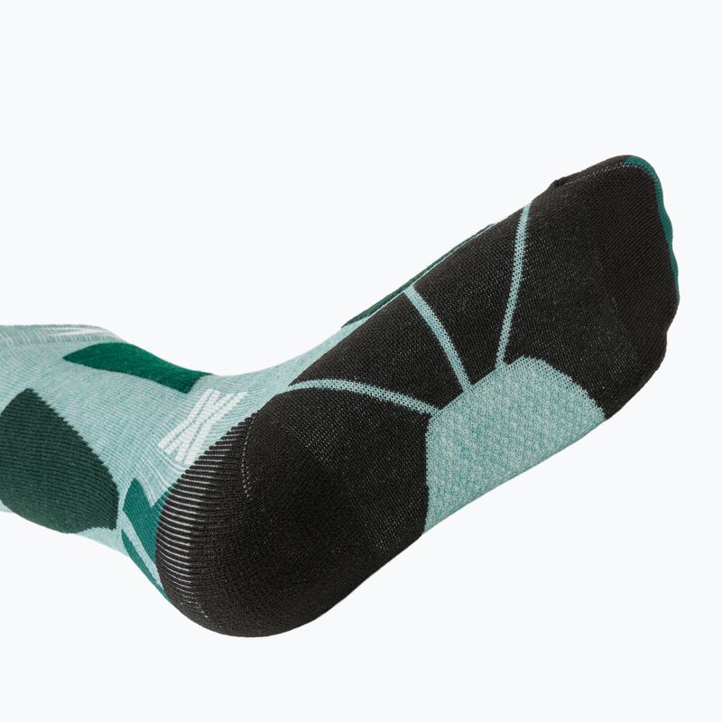 Skisocken Kinder X-Socks Ski Discover Otc sage green/english lawn 5