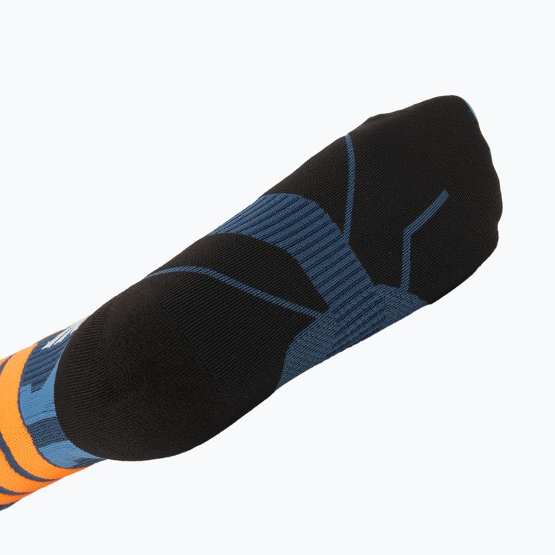 Skisocken X-Socks X-Country Perform Crew marine/orange 4