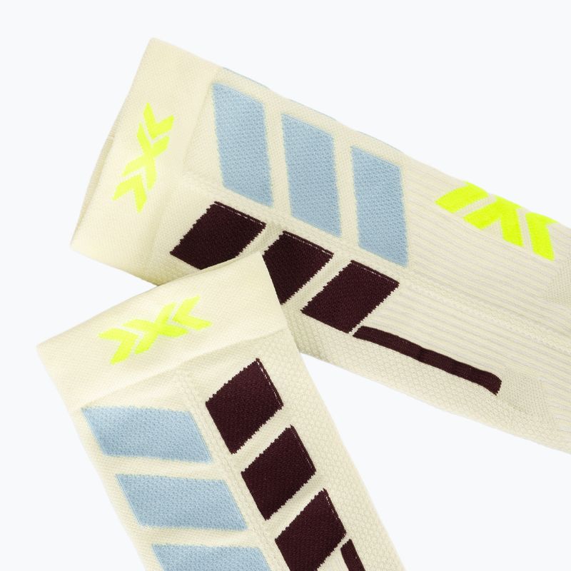 Skisocken Damen X-Socks X-Country Perform Crew light sand/cool water 3