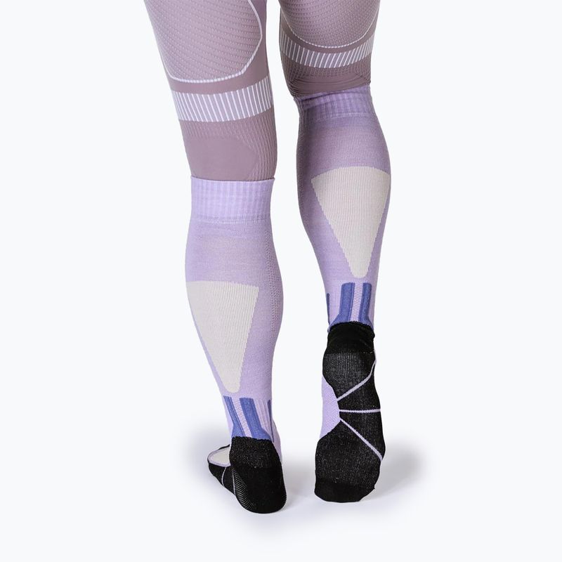 X-Socks Ski Discover Merino Otc Socken gedämpft lavendel/heller Sand