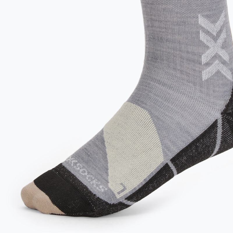 X-Socks Ski Discover Merino Otc Dichtung grau/hell sand Socken