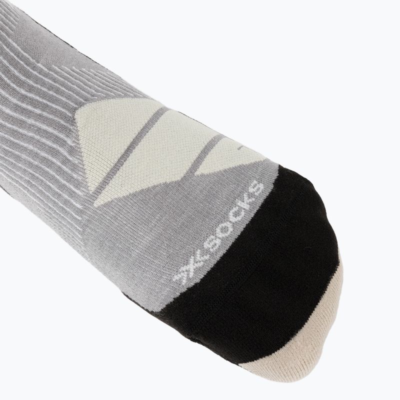 Skisocken X-Socks Ski Perform Merino Otc seal grey/light sand 4
