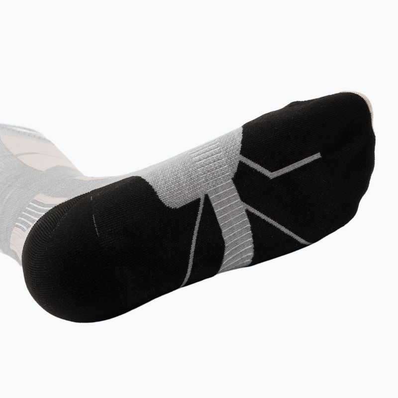 Skisocken X-Socks Ski Perform Merino Otc seal grey/light sand 5