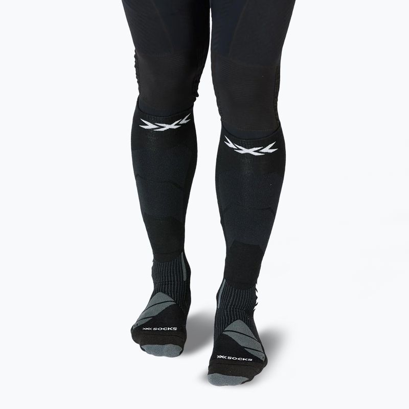 Skisocken X-Socks Ski Perform Merino Otc x black/grey 4