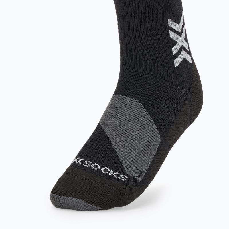 X-Socks Ski Discover Merino Otc x schwarz/grau Skisocken