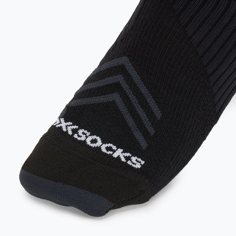 Socken X-Socks Run Expert Silk Merino Crew x black/light gray 3