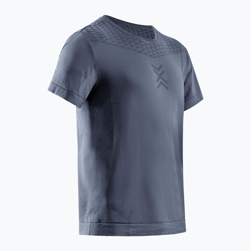 Men's X-Bionic X-Ential rhino grau Laufshirt 4
