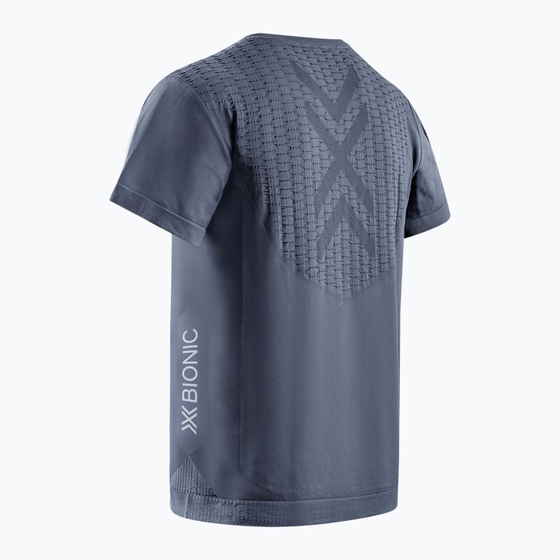 Men's X-Bionic X-Ential rhino grau Laufshirt 5