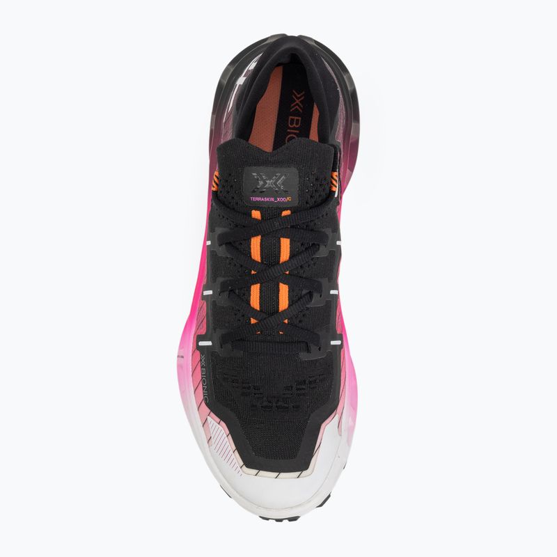 Laufschuhe X-Bionic Terraskin X00/C x schwarz/x weiß/fluo rosa Schuhe 5