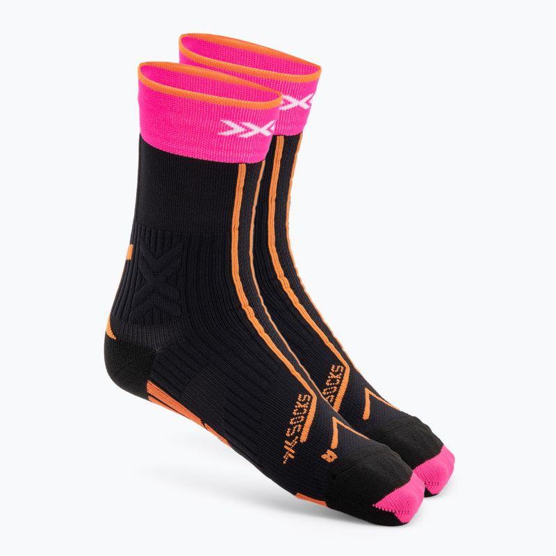 Laufschuhe X-Bionic Terraskin X00/C x schwarz/x weiß/fluo rosa Schuhe 8