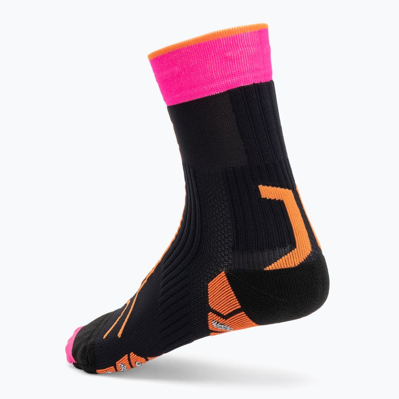 Laufschuhe X-Bionic Terraskin X00/C x schwarz/x weiß/fluo rosa Schuhe 9