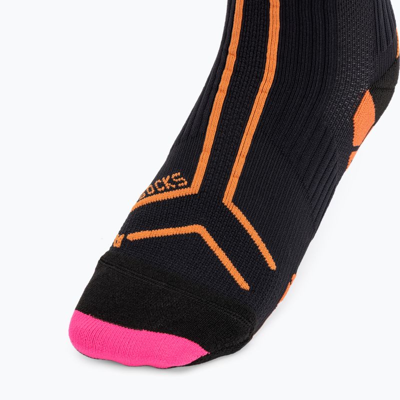 Laufschuhe X-Bionic Terraskin X00/C x schwarz/x weiß/fluo rosa Schuhe 10