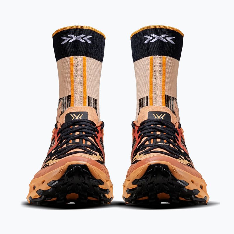 Laufschuhe + Socken X-Bionic Terraskin X02 dusty rose/fresh peach/x black 2