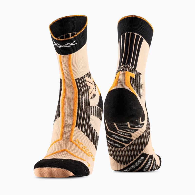 Laufschuhe + Socken X-Bionic Terraskin X02 dusty rose/fresh peach/x black 7