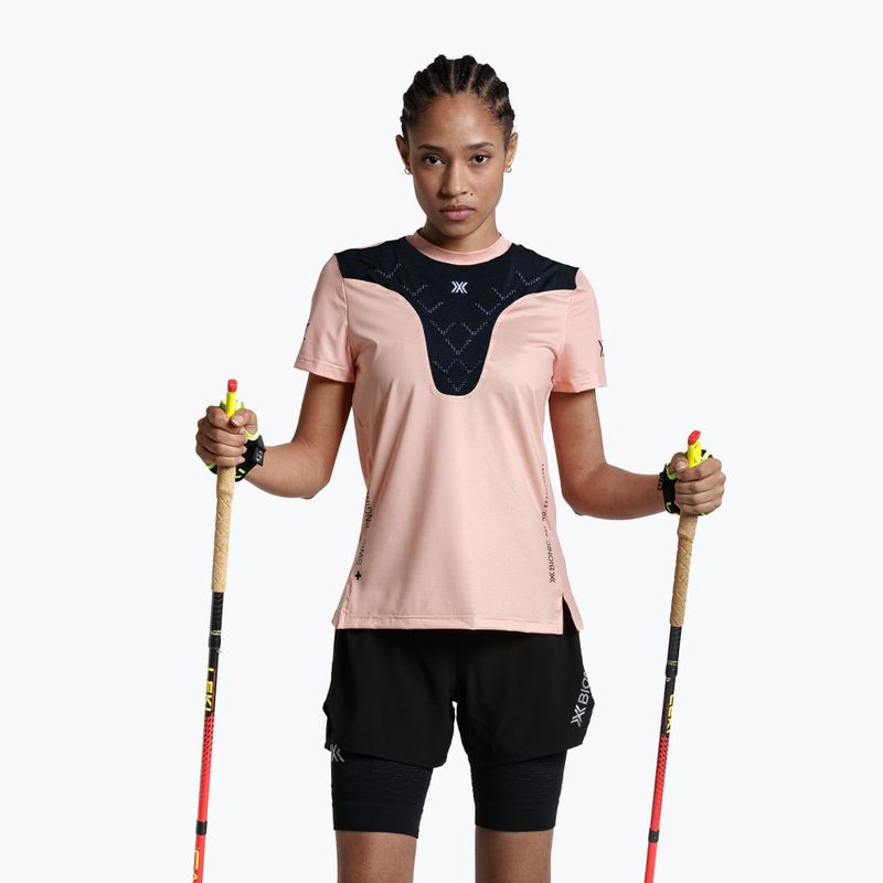 Damen-Laufshirt X-Bionic Corefusion Run Shirt fresh peach