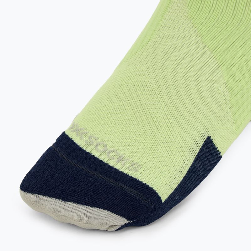 Men's X-Socks Run Perform Knöchelsocken neolime/x schwarz 3
