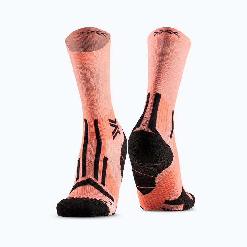 Socken X-Socks Trailrun Perform Crew dusty rose/x black