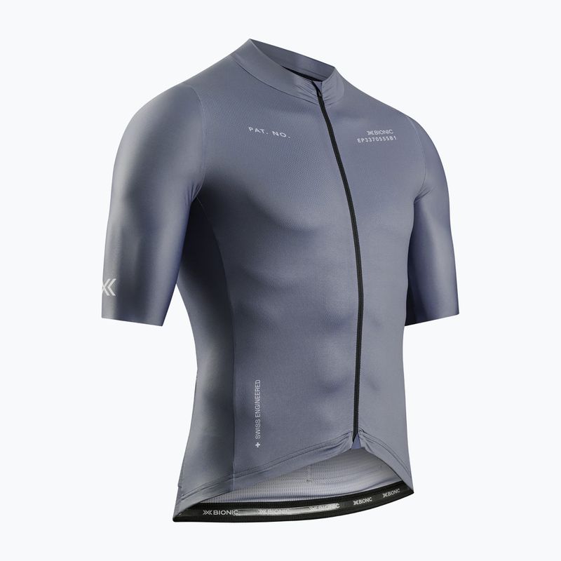 Herren-Fahrradtrikot X-Bionic Corefusion Ride Jersey rhino grey 7