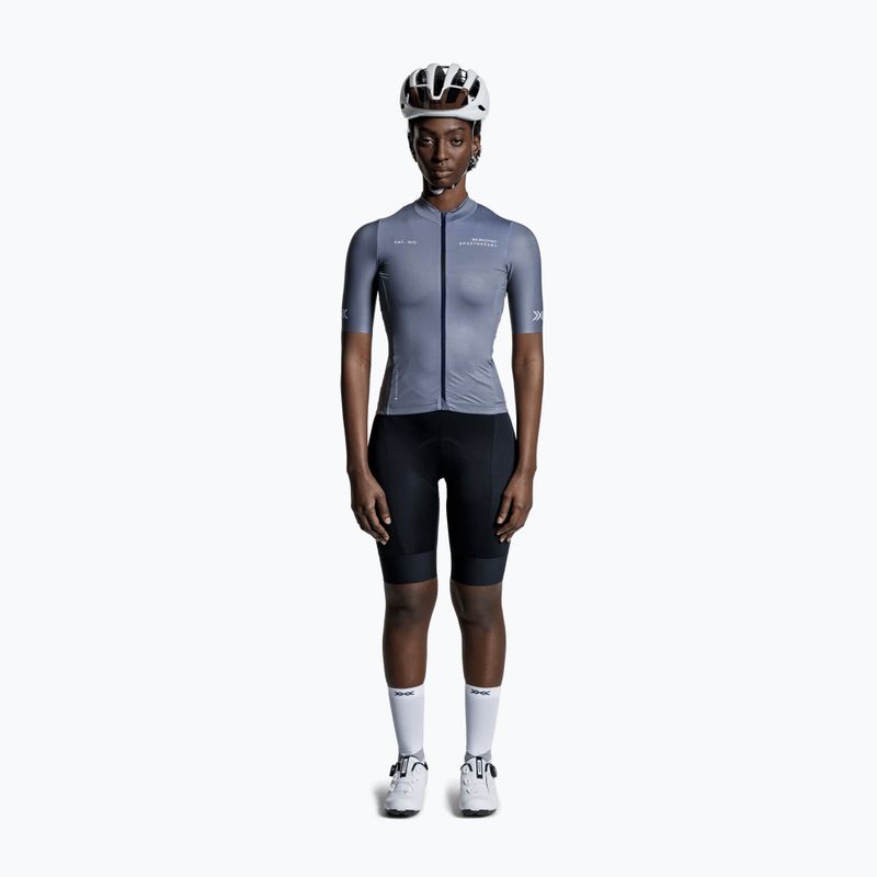 Damen-Fahrradtrikot X-Bionic Corefusion Ride Jersey rhino grey 2