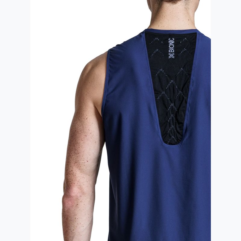 Laufshirt X-Bionic Corefusion Run Tank marine 6