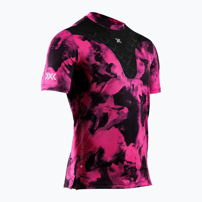 Herren X-Bionic Corefusion Run T-Shirt wolfpack/schwarz/neo-pink 2