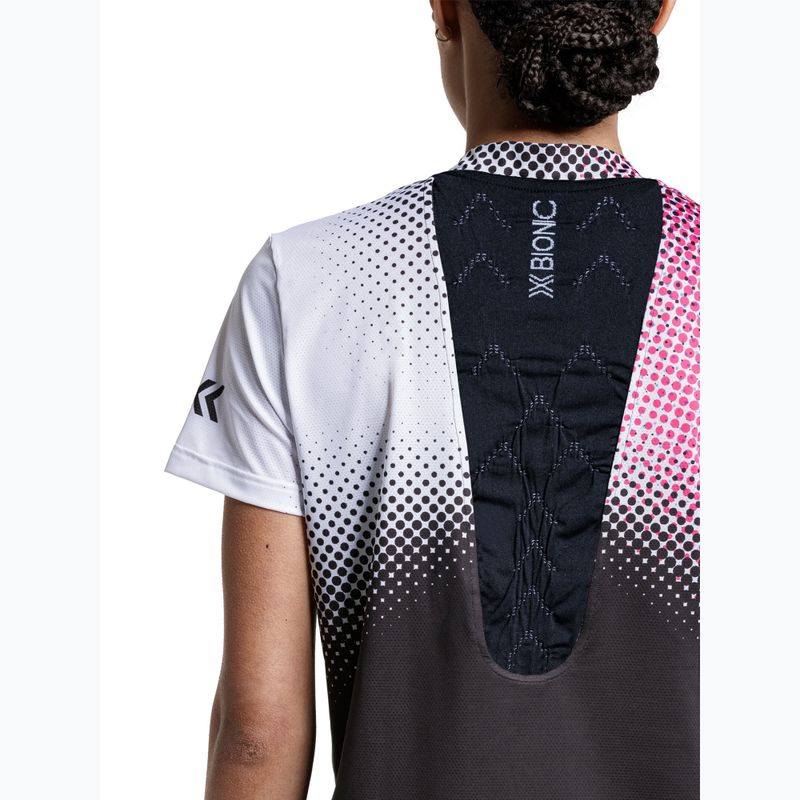 Damen-Laufshirt X-Bionic Corefusion Run dot fade/neo pink/white 5