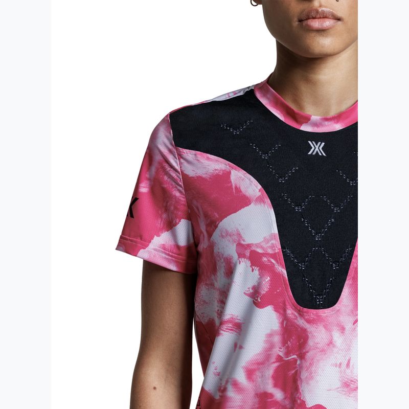 Damen-Laufshirt X-Bionic Corefusion Run wolfpack/white/neo pink 5