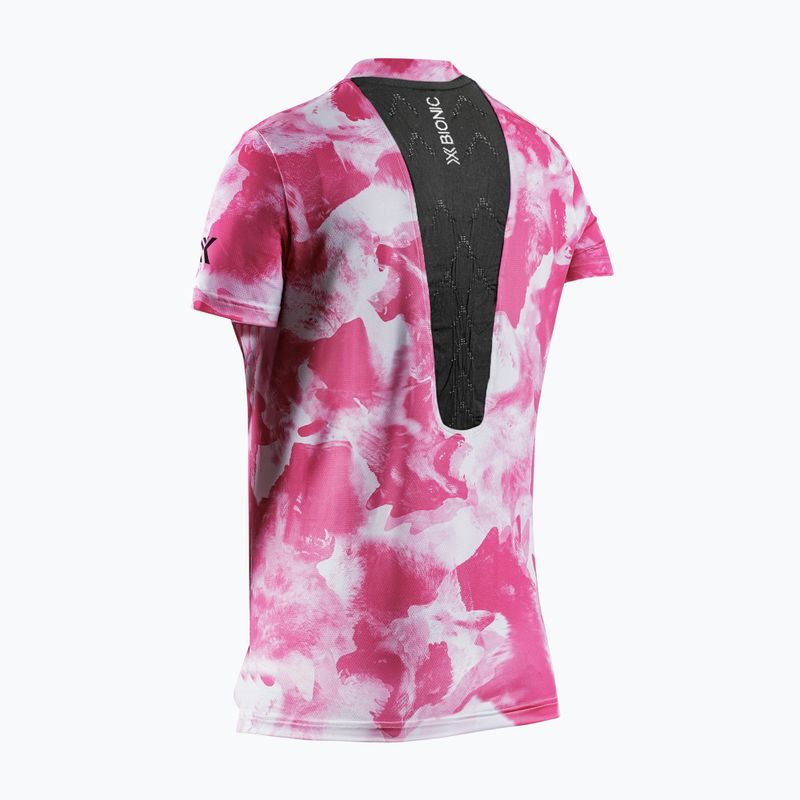 Damen-Laufshirt X-Bionic Corefusion Run wolfpack/white/neo pink 8