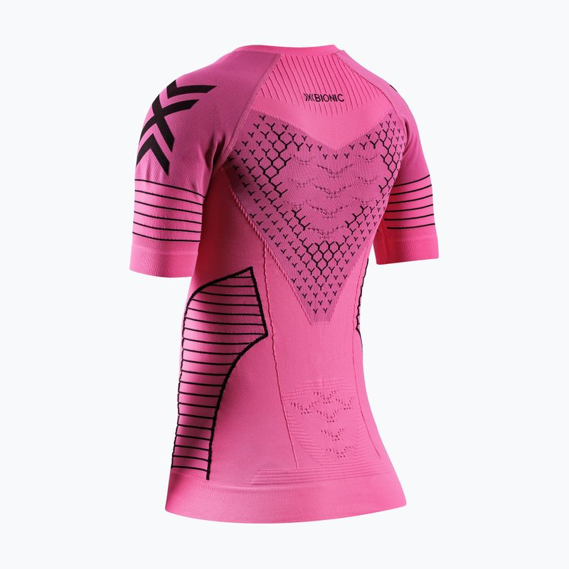 Damen-Laufshirt X-Bionic Twyce Race neo pink/x black 2