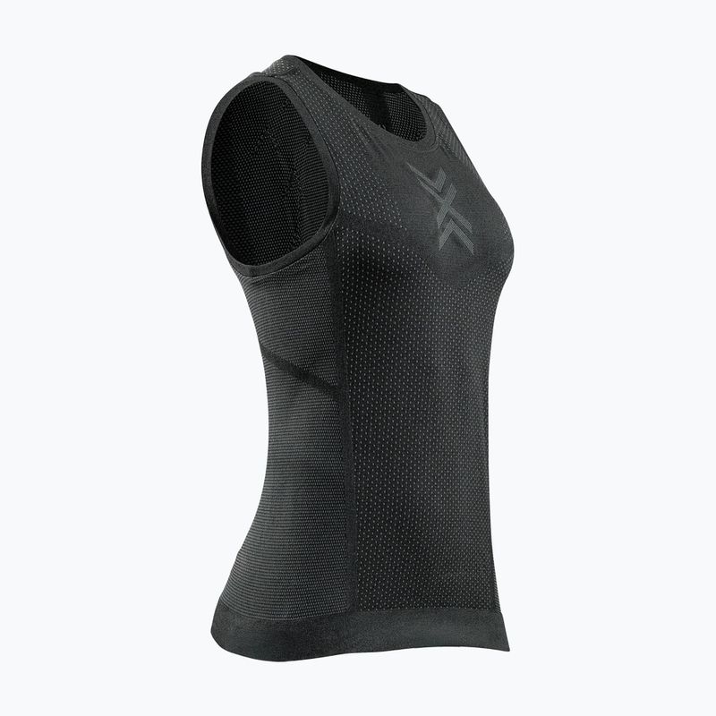 Damen-Laufshirt X-Bionic Xceed Run x schwarz/rhino grau 2