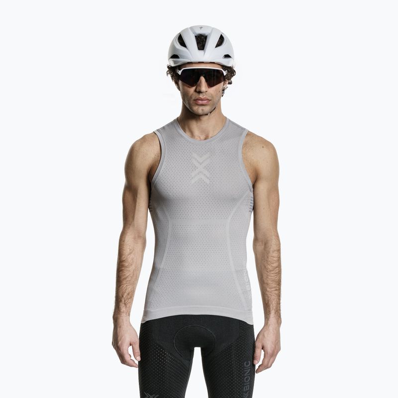 Fahrrad-Unterhemd X-Bionic Xceed Ride Baselayer seal grey/silver grey 4