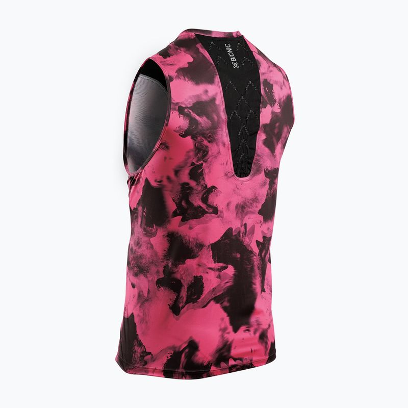 Laufshirt X-Bionic Corefusion Run Tank wolfpack/black/neo pink 2