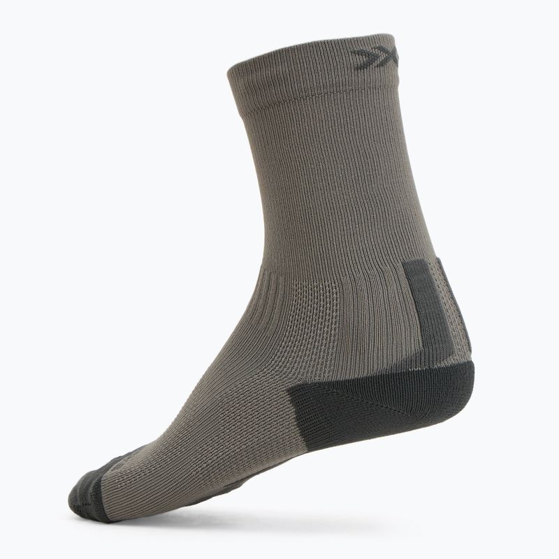 X-Socks Run Discover Crew Regenwolke/x schwarze Socken 2