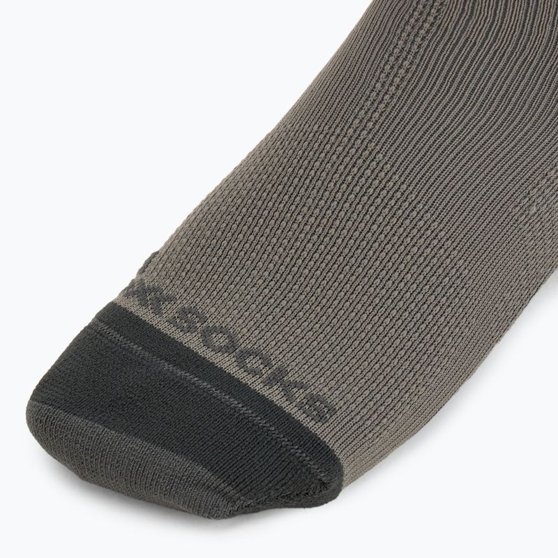 X-Socks Run Discover Crew Regenwolke/x schwarze Socken 3