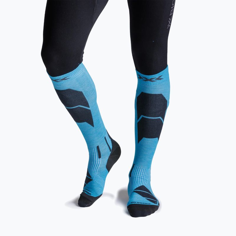 Skisocken X-Socks Ski Perform Merino Otc eternal ice 2
