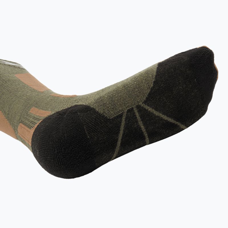 Skisocken X-Socks Ski Discover Merino Otc sand/dark sand 5