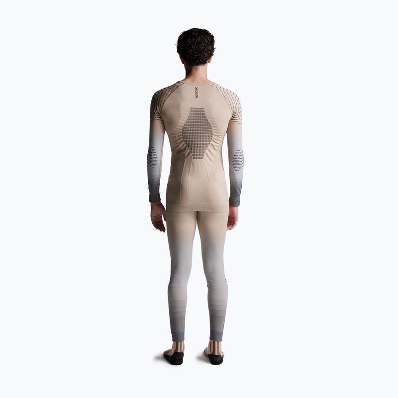 Herren Thermoaktivshirt X-Bionic Invent Fx Shirt sand/light grey/grey 4