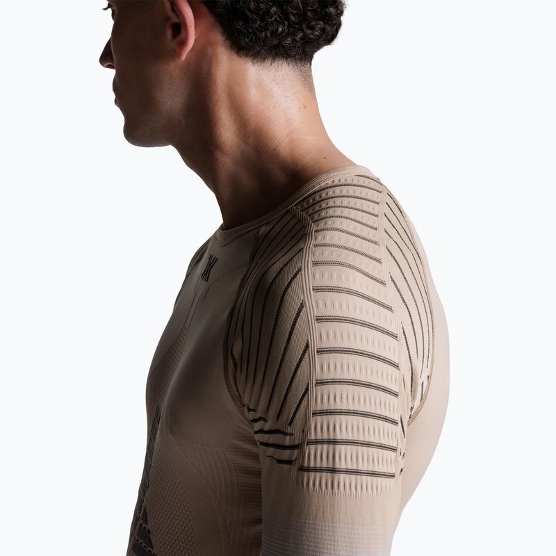 Herren Thermoaktivshirt X-Bionic Invent Fx Shirt sand/light grey/grey 6