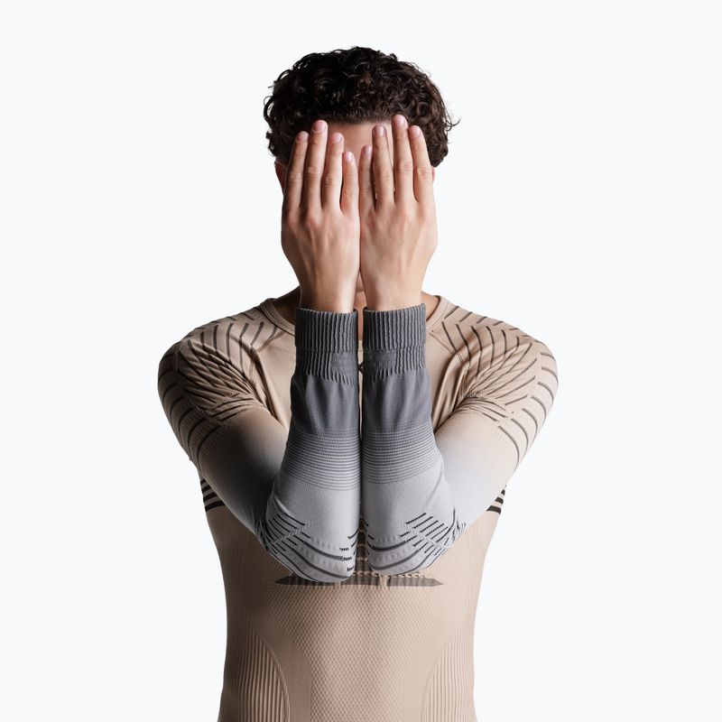 Herren Thermoaktivshirt X-Bionic Invent Fx Shirt sand/light grey/grey 9