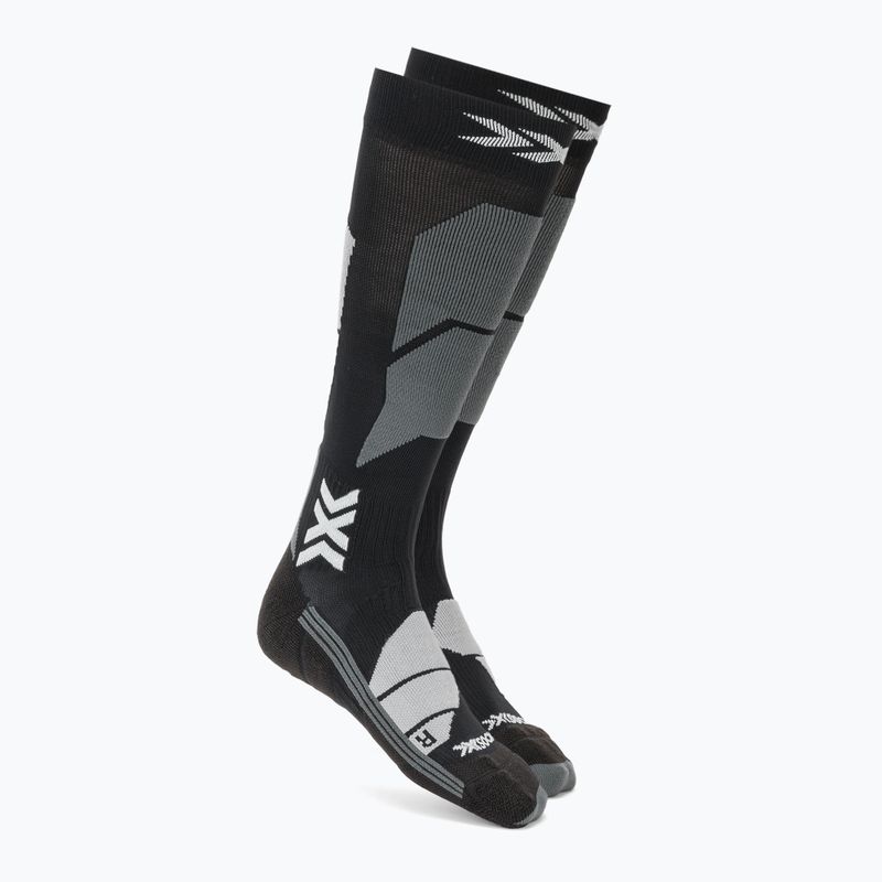 Damen Skisocken X-Socks Ski Perform Otc x black/light grey
