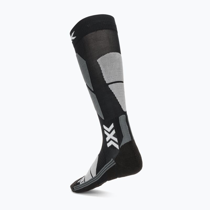 Damen Skisocken X-Socks Ski Perform Otc x black/light grey 2