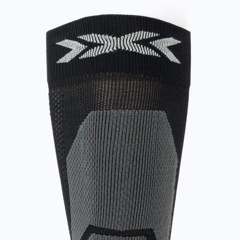 Damen Skisocken X-Socks Ski Perform Otc x black/light grey 4