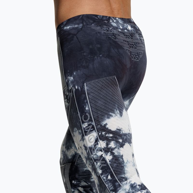 Thermounterhose X-Bionic Energy Accumulator Wild 3/4 tiedye x black/fluo pink 5